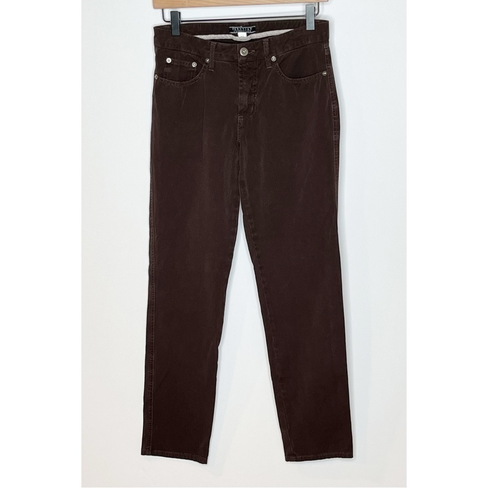 Peruvian Connection Skinny Pants Brown Size 2